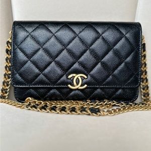 SOLD Chanel Melody Wallet on Chain WOC